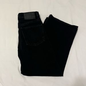 Zara Black Wide Leg Jeans